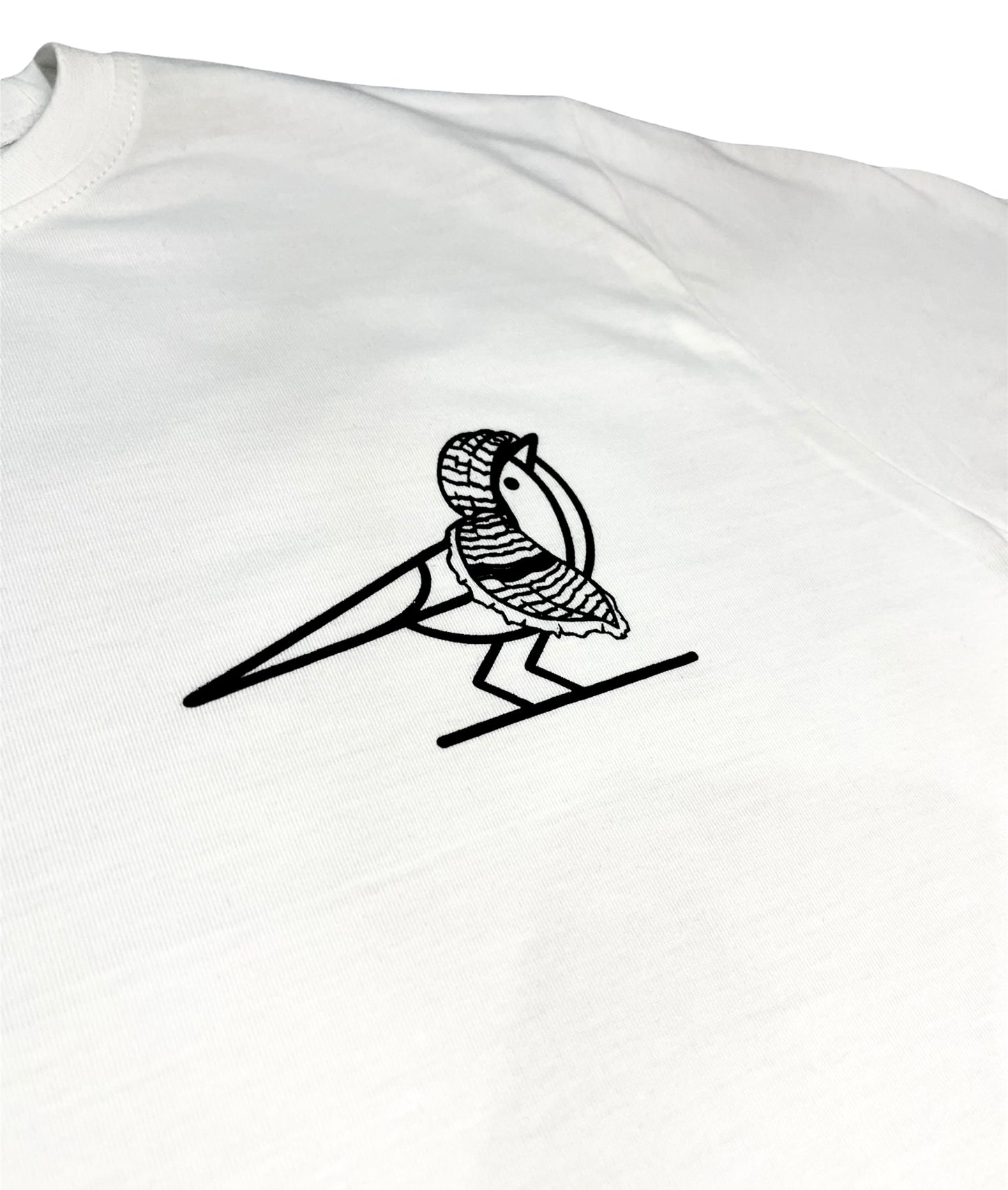 Keffiyeh Short Sleeve - White