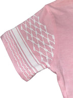 Youth Keffiyeh Short Sleeve - Pink