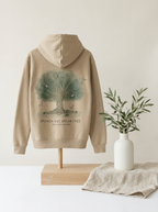 Olive Tree Hoodie - Tan