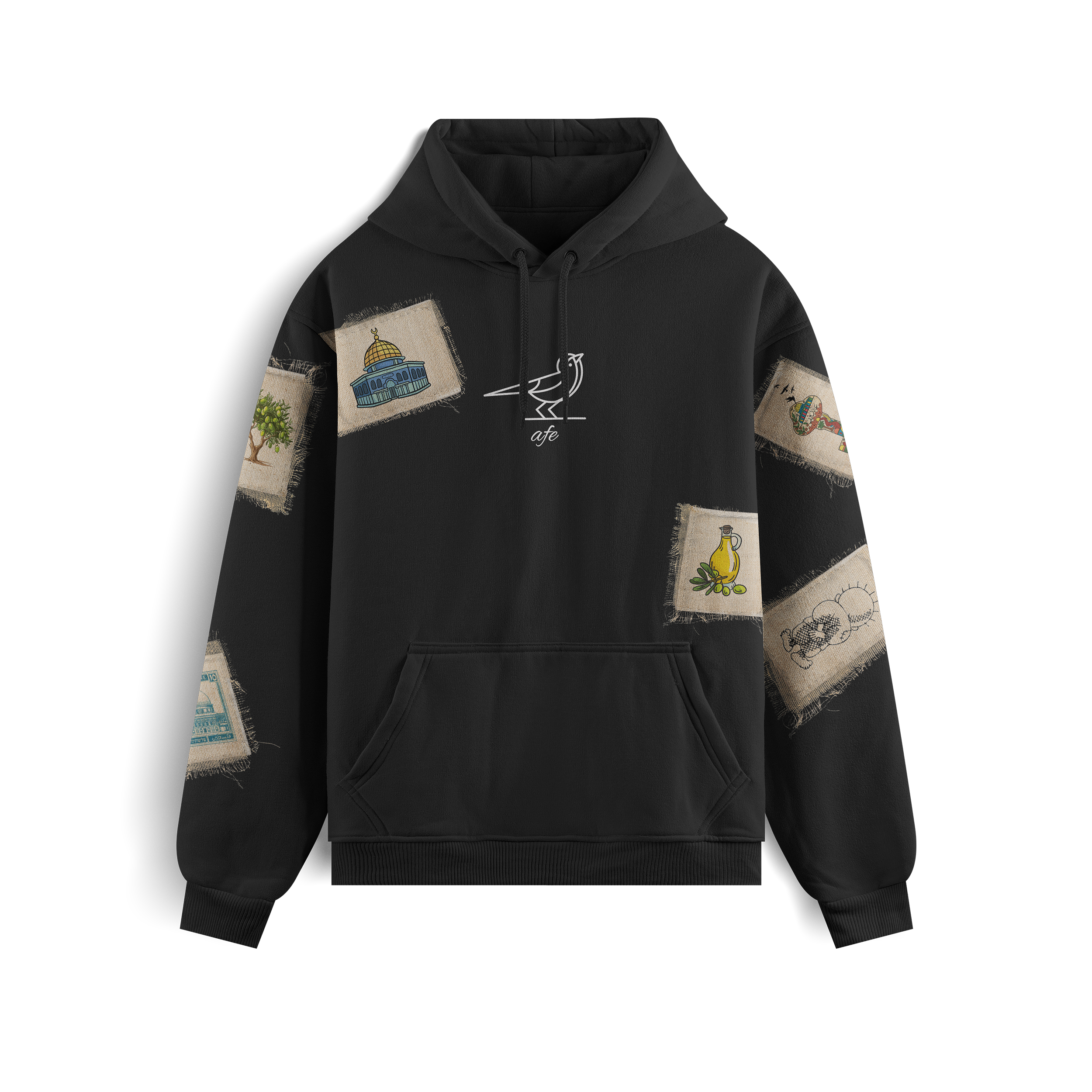 Deck of Palestine Hoodie