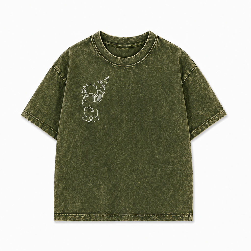 Youth Olive Grove Short Sleeve - Green