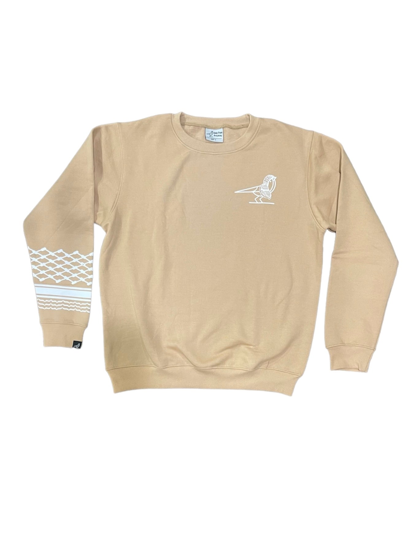 Keffiyeh Sweatshirt - Sand