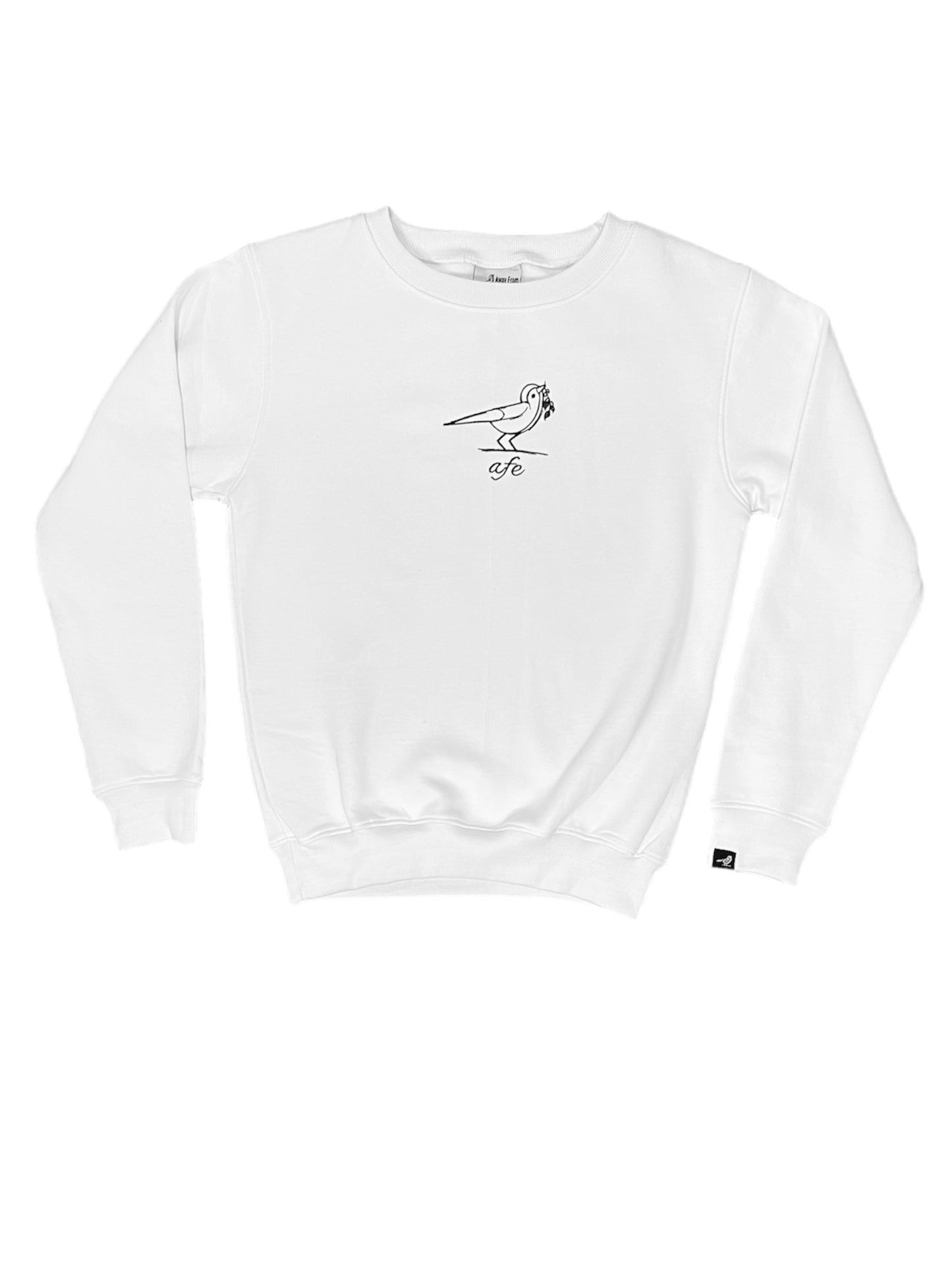 Olive Tree Sweatshirt - White