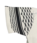 Keffiyeh Short Sleeve - White