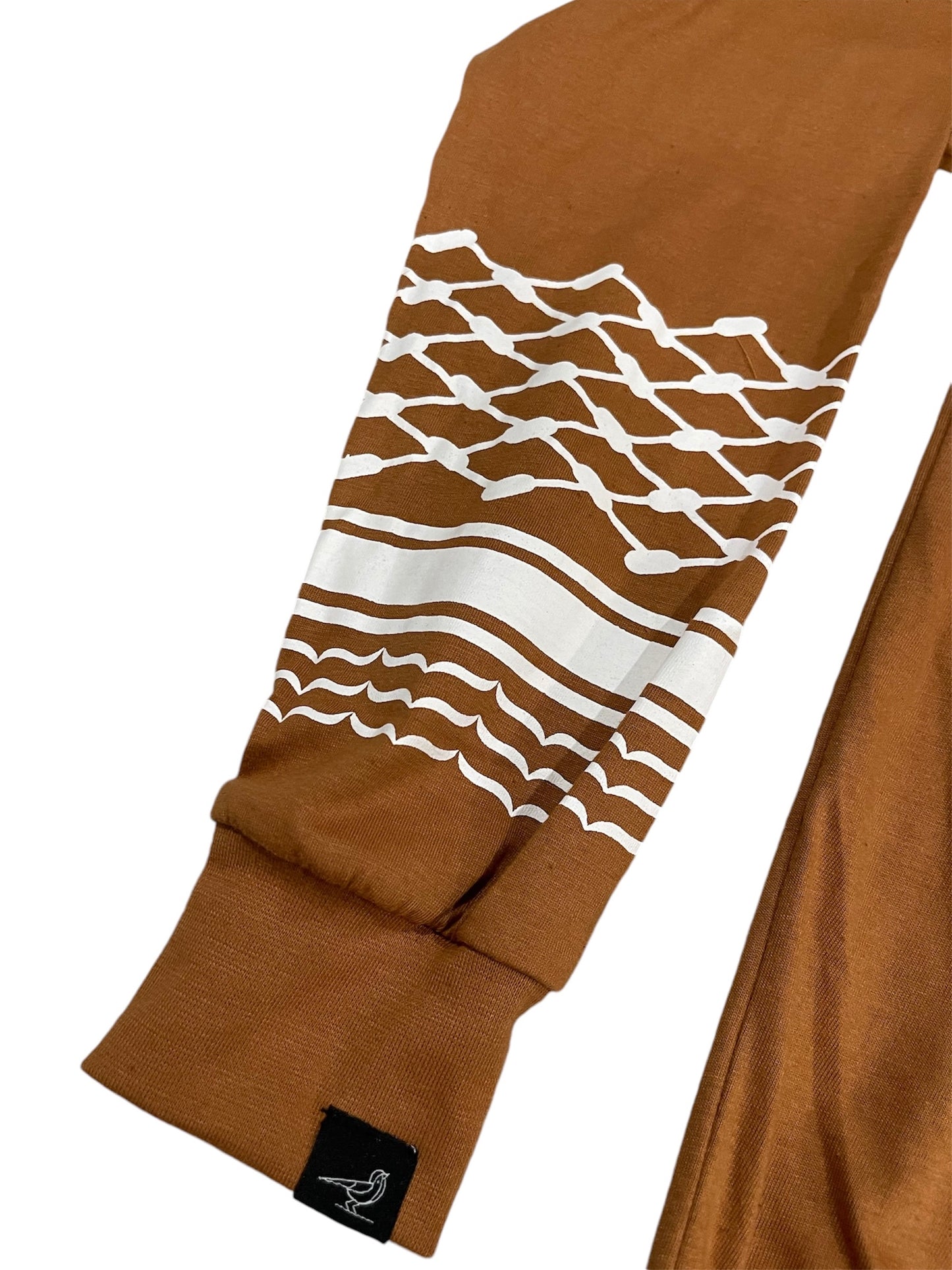 Keffiyeh Lightweight Hoodie - Brown