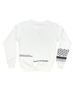 Keffiyeh Sweatshirt - White