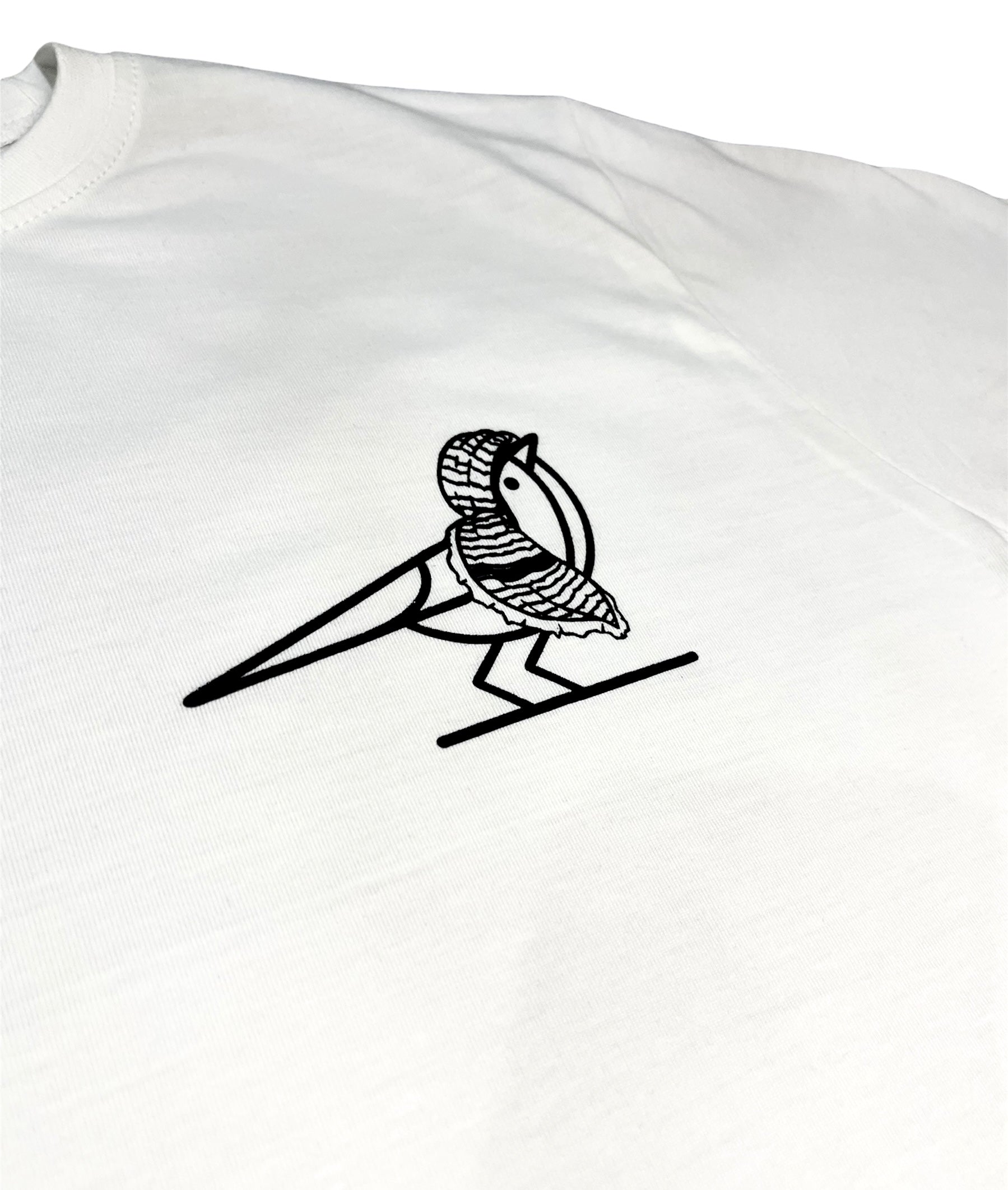Keffiyeh Short Sleeve - White