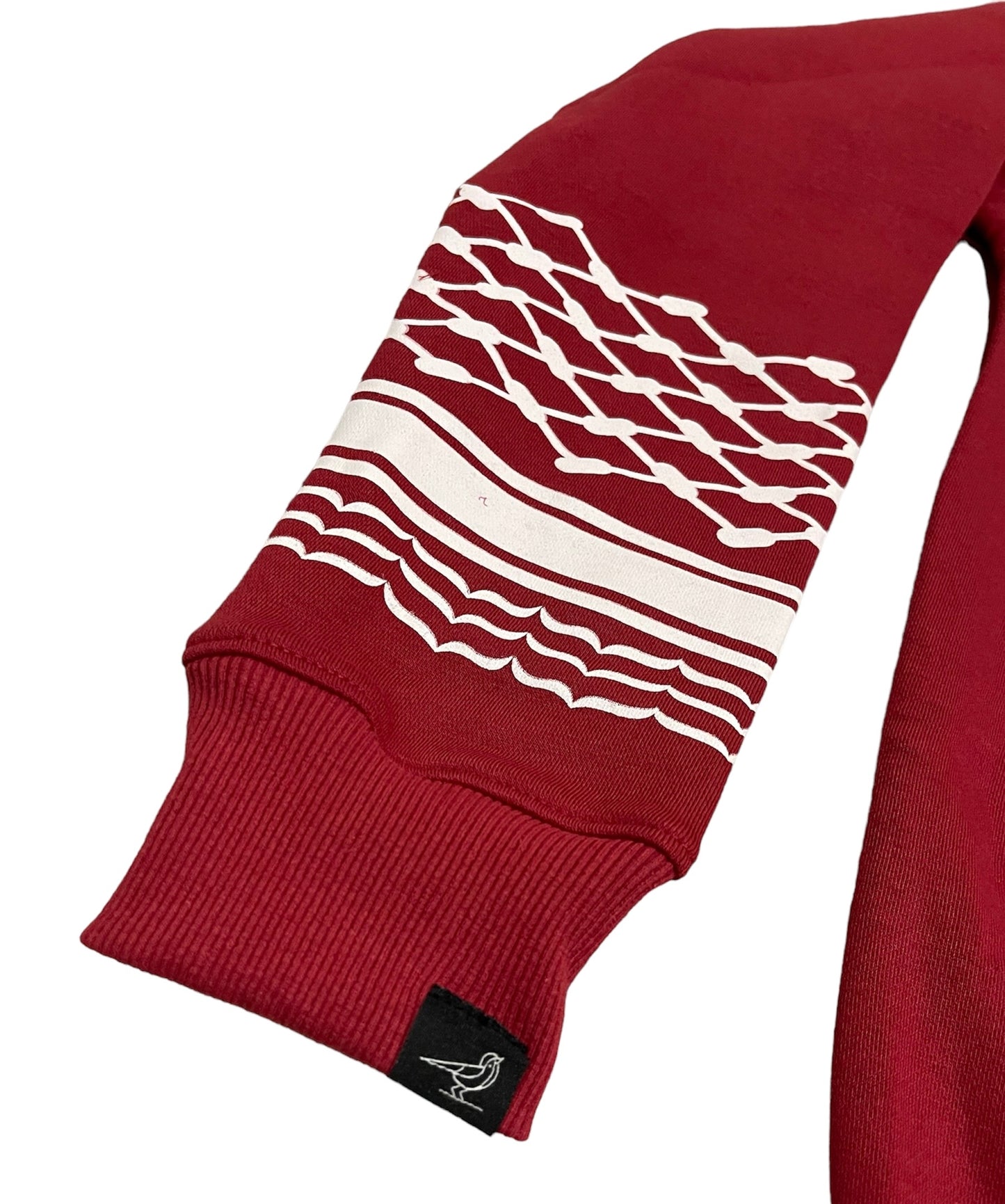 Keffiyeh Sweatshirt - Red