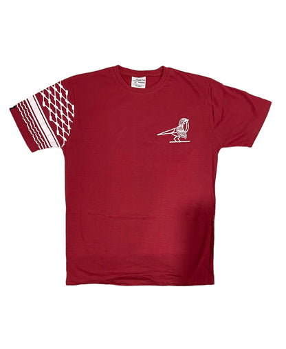 Keffiyeh Short Sleeve - Red