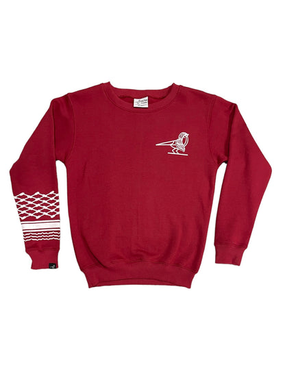 Keffiyeh Sweatshirt - Red