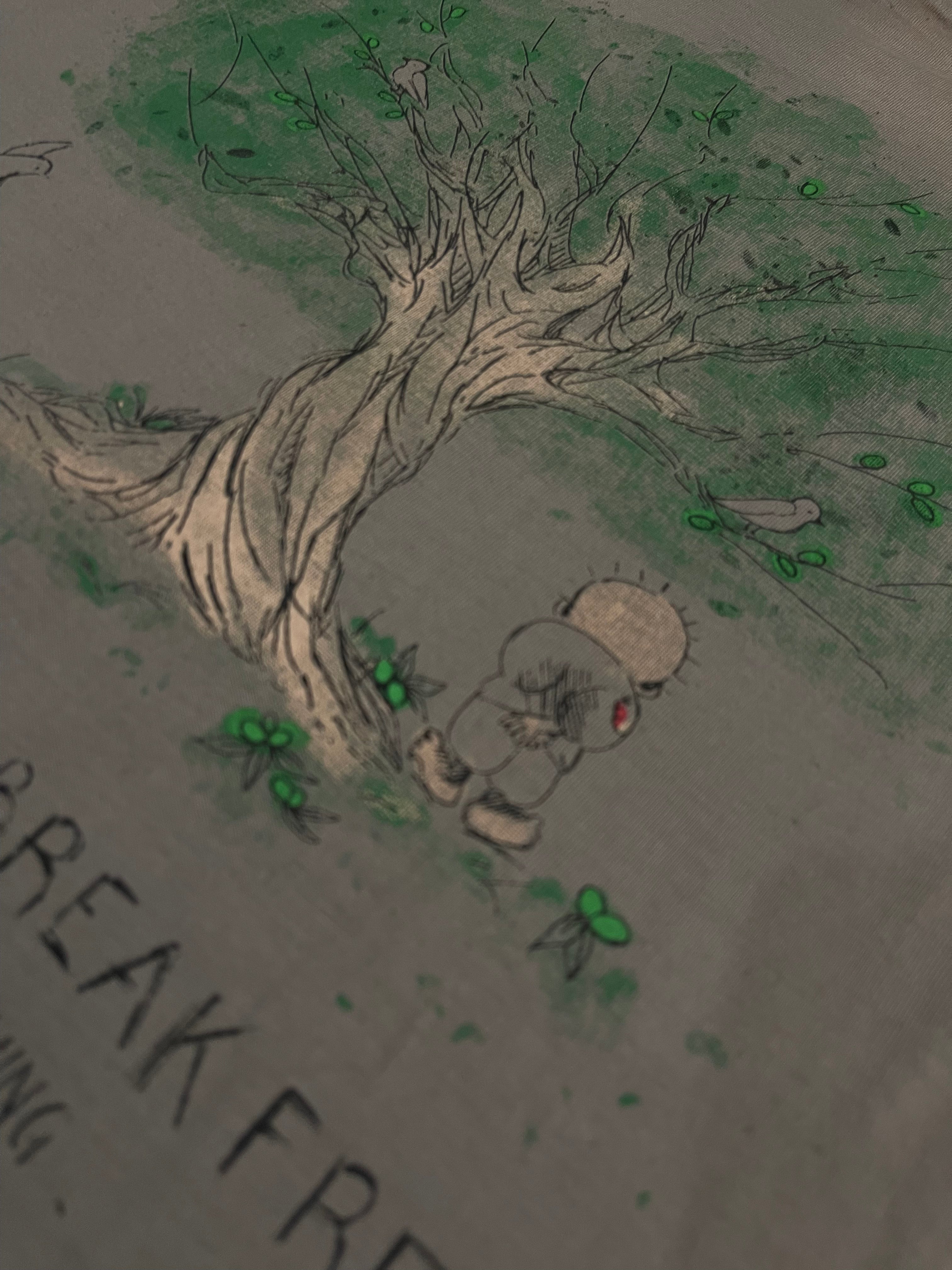 Olive Tree Long Sleeve - Grey