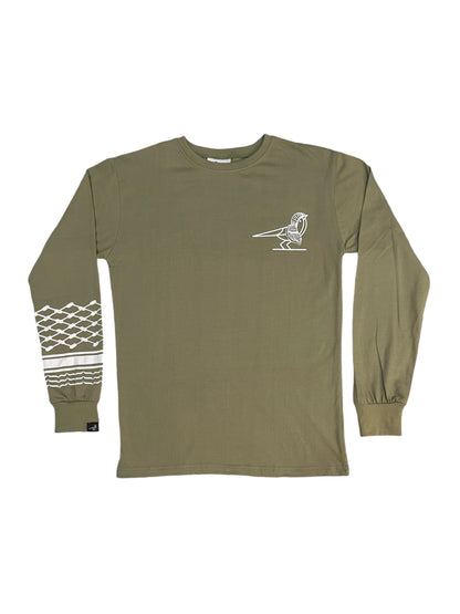 Keffiyeh Long Sleeve - Green