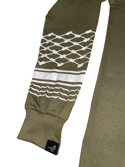 Keffiyeh Long Sleeve - Green