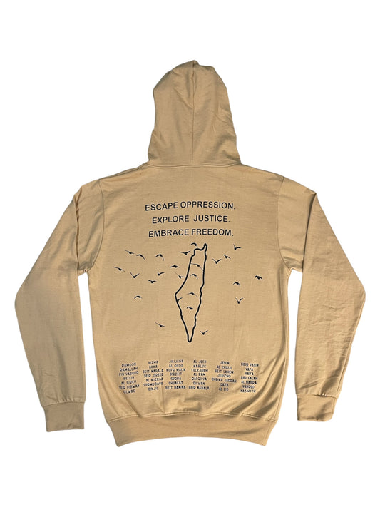 Freedom Lightweight Hoodie - Tan