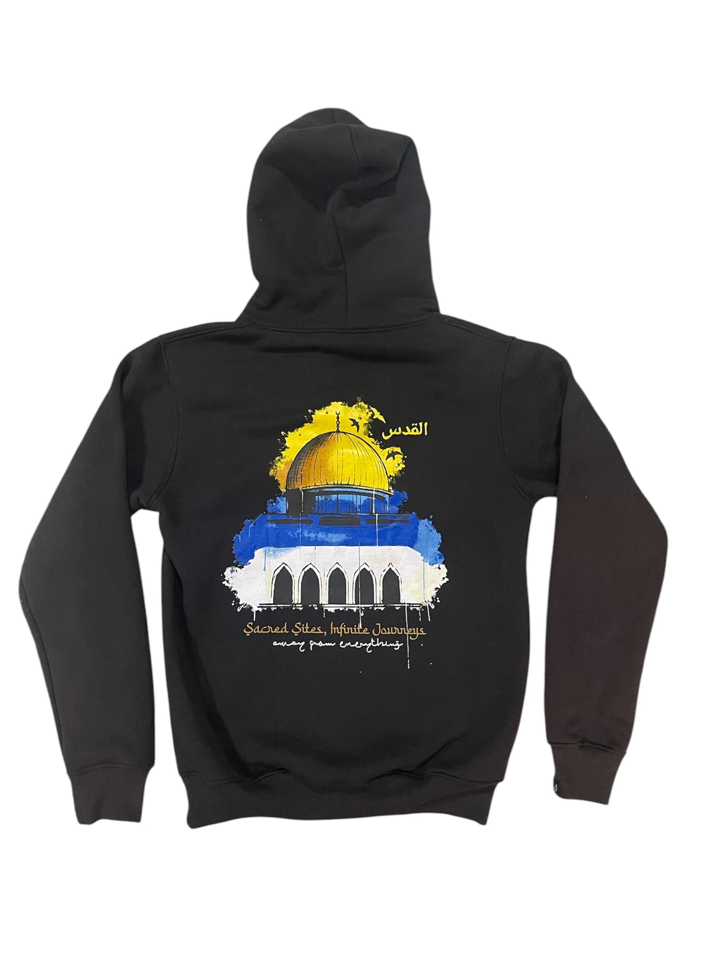 Al Quds Hoodie - Black