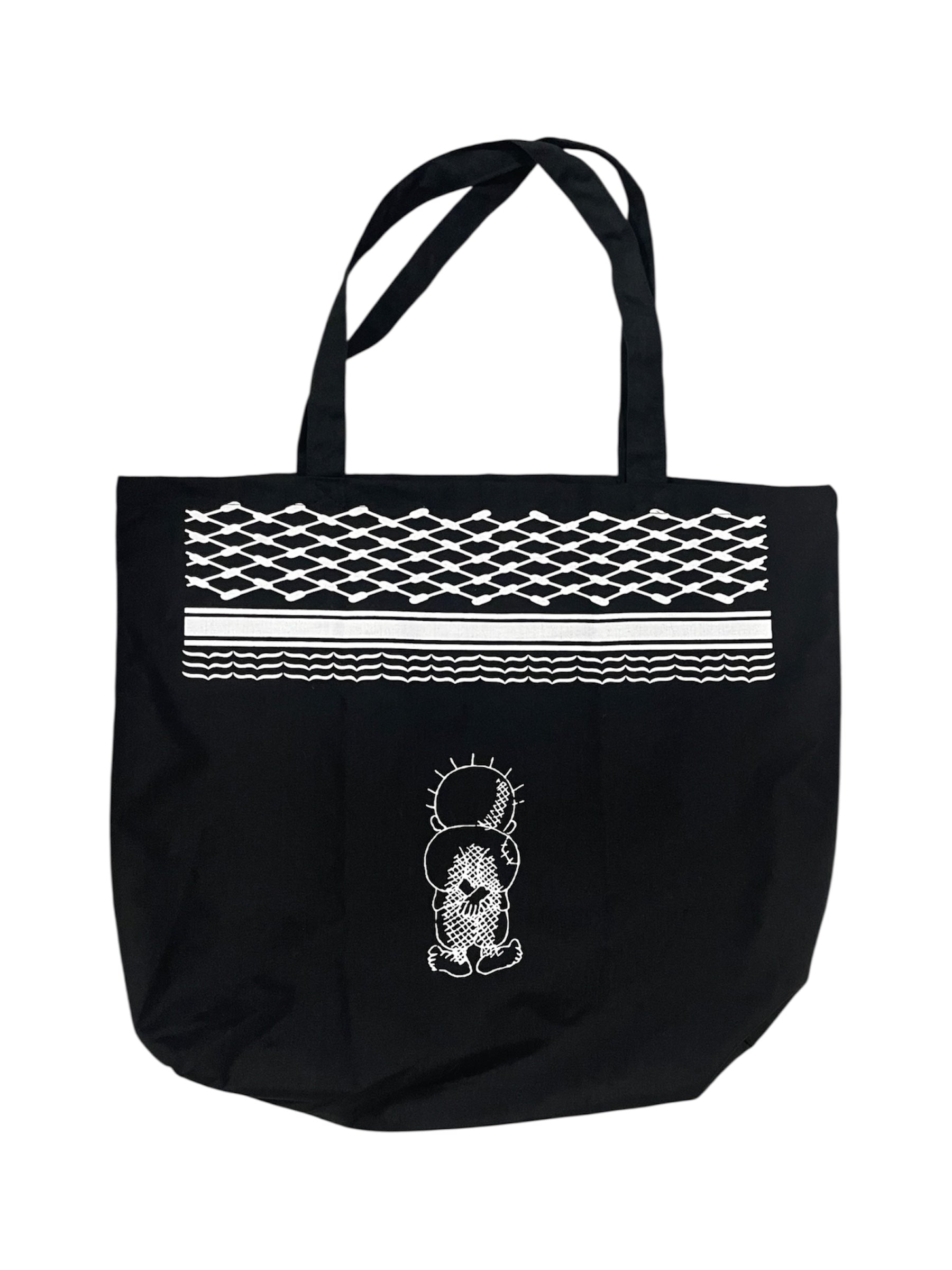 Keffiyeh Tote Bag - Black