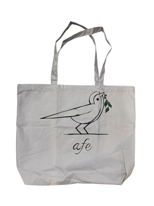 Olive Tree Tote Bag - Grey