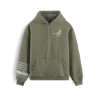 Keffiyeh Hoodie - Green