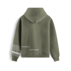 Keffiyeh Hoodie - Green