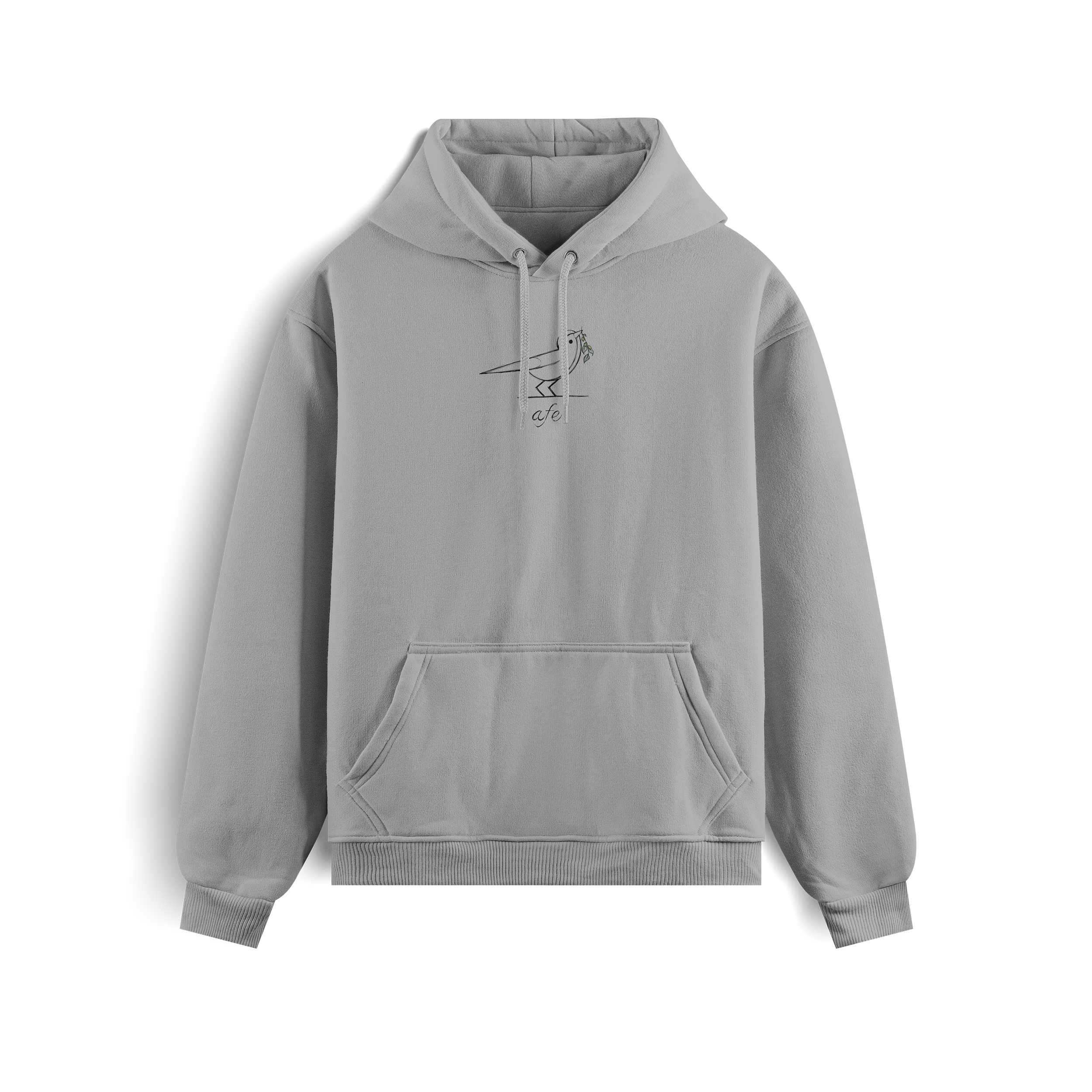 Olive Tree Hoodie - Grey