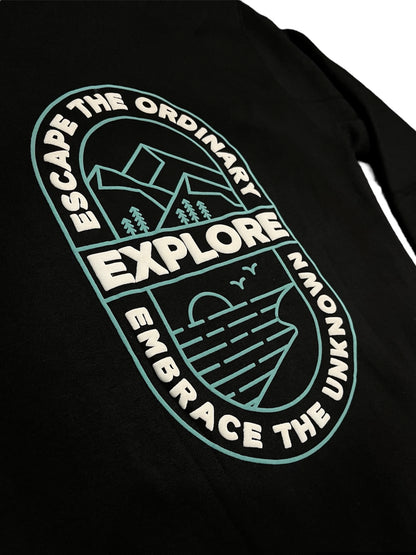 Explore Hoodie - Black