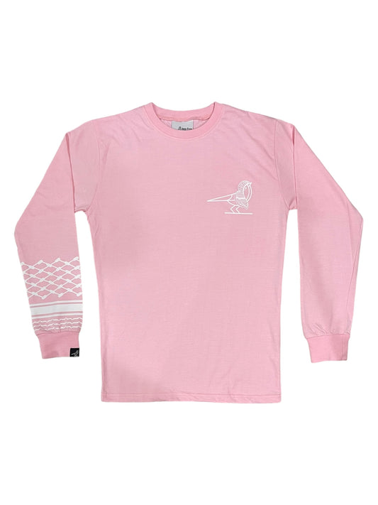 Keffiyeh Long Sleeve - Pink