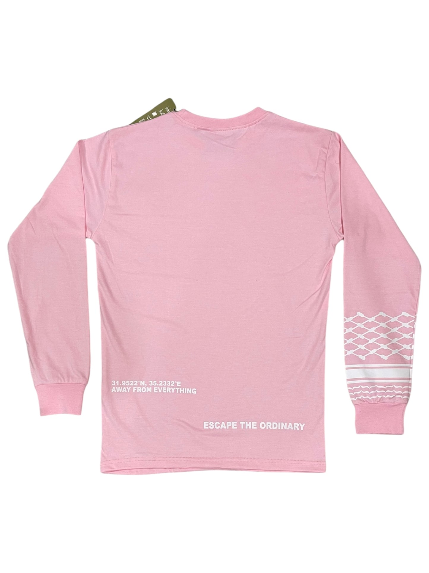 Keffiyeh Long Sleeve - Pink