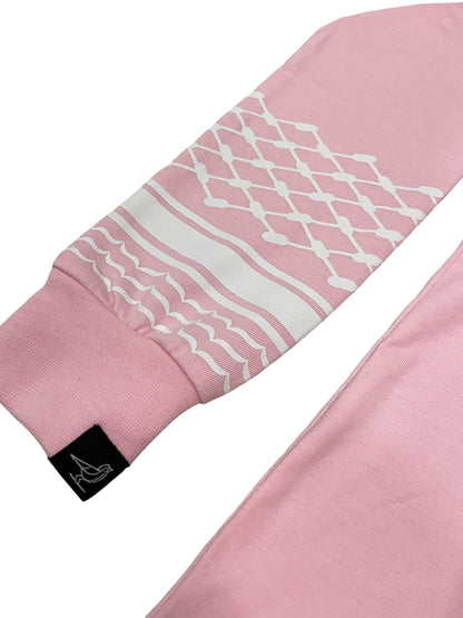 Keffiyeh Long Sleeve - Pink