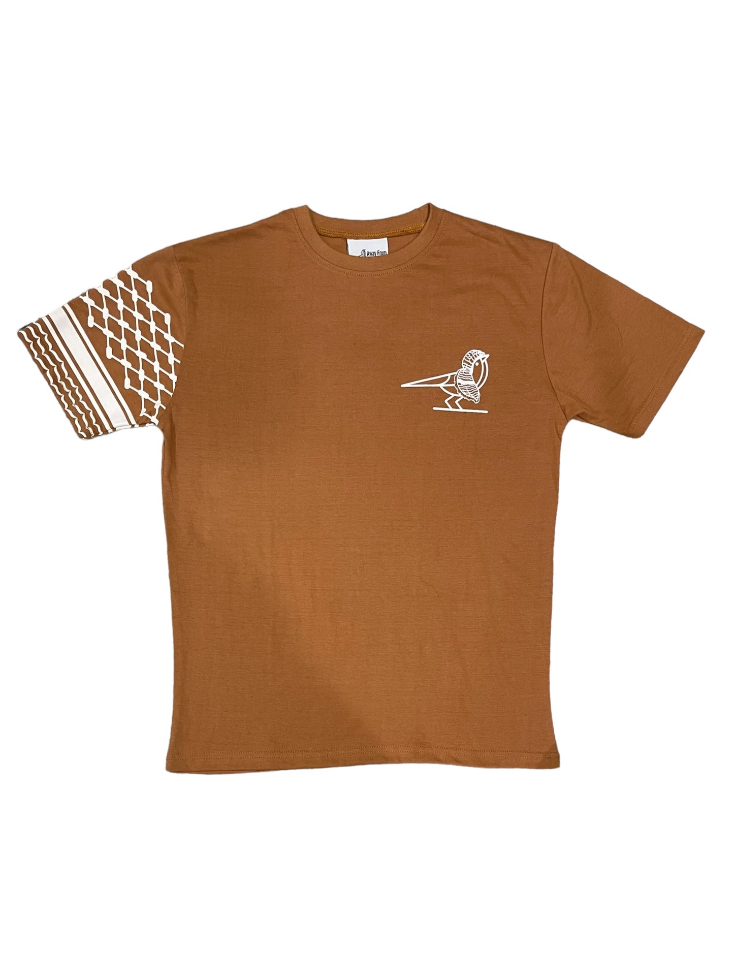 Keffiyeh Short Sleeve - Cinnamon