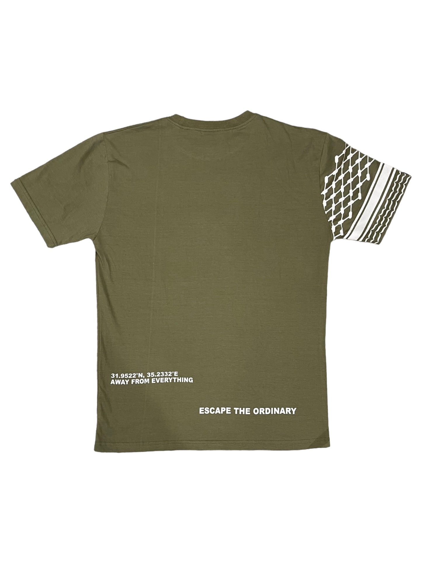 Keffiyeh Short Sleeve - Green